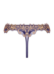 Grand Soir Saphir Marine Enriched Thong