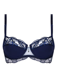 Eclat Couture Bleu Night Demi Cup Bra