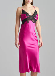 Peony Glamour Wild Fuchsia Gown