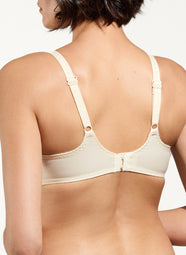 Tess Cream Low Necked Bra