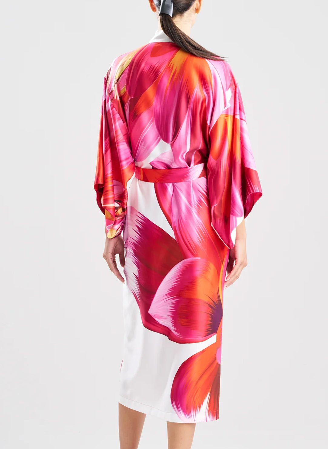 Palau Pink/White Long Robe