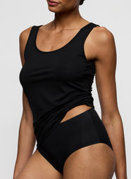 Soft Studio Black Top Without Cups