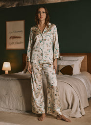 Daisy Imprime Daisy Print Pajama Set