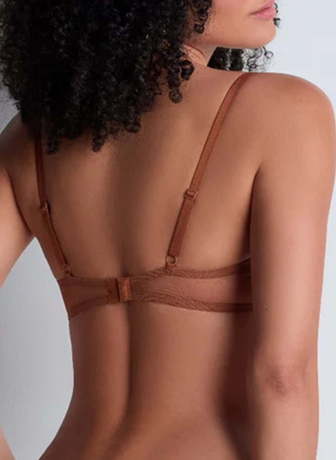 Sheer Emotion Honey Demi Cup Bra