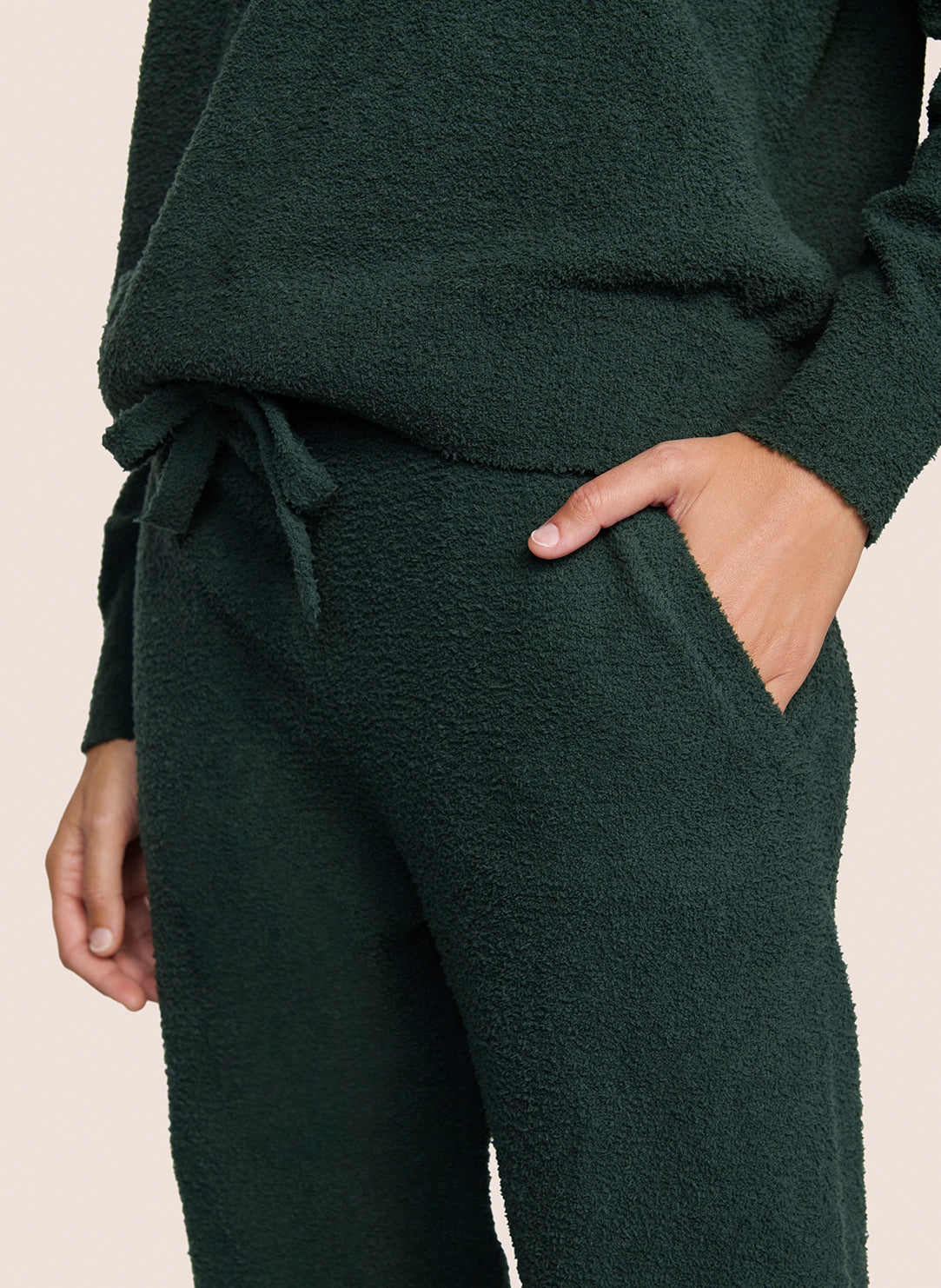Recycled Boucle Pine Jogger