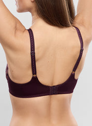 Tess Amethyst Low Necked Bra