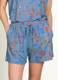 Bodhi Flower Blue Bob Short
