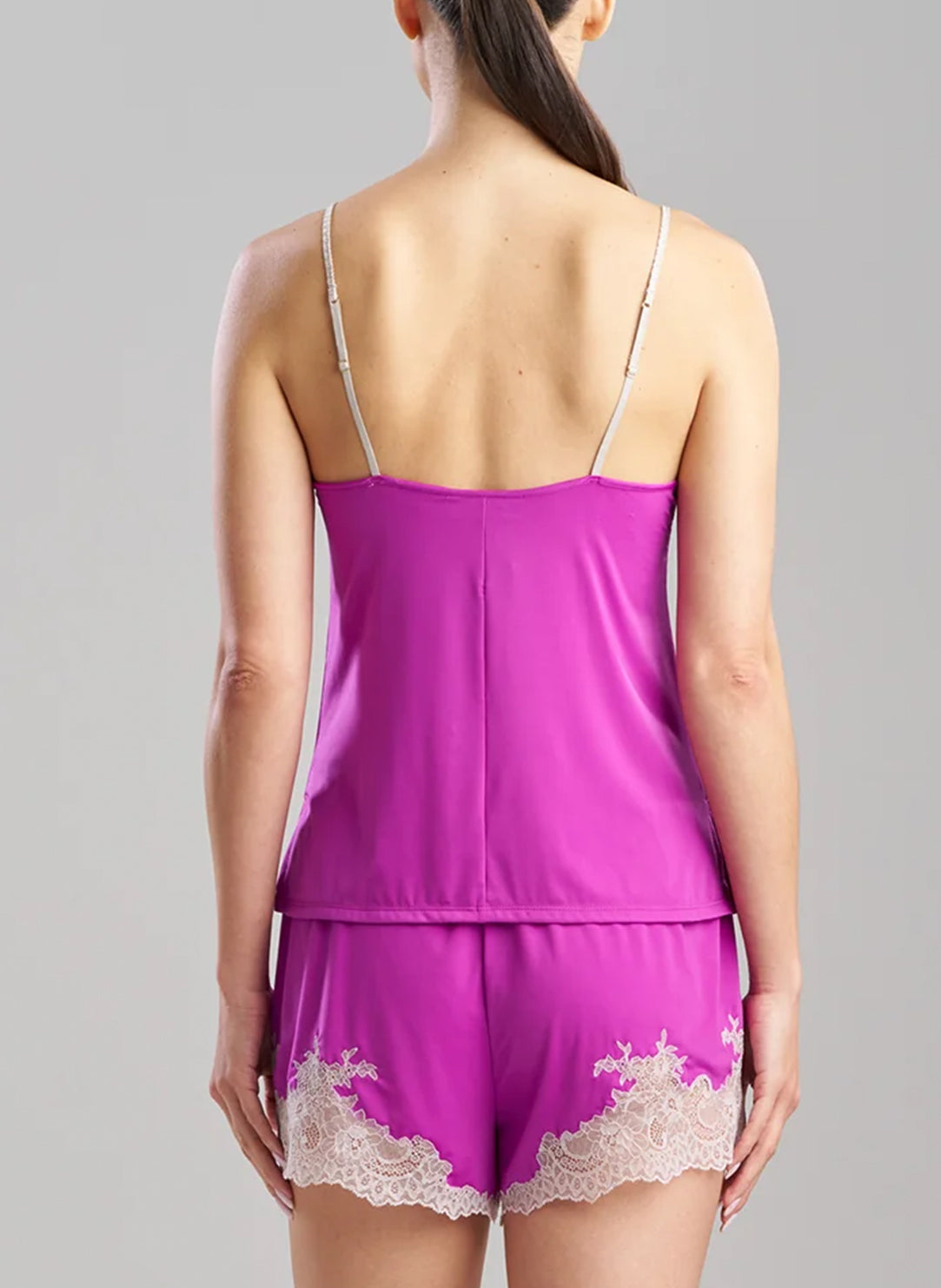 Enchant Magenta Cami Short PJ Set