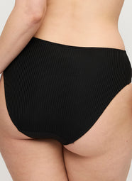 Delray Black Bikini Full Briefs