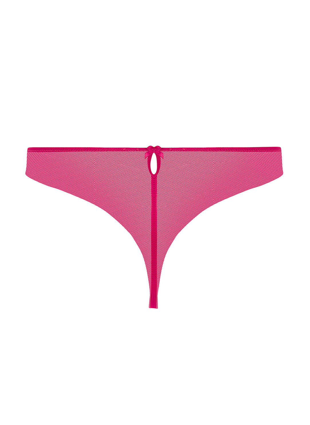 Splendeur Soie Carmin Thong