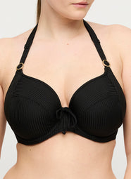 Delray Black Full Cup Bikini Top