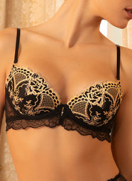 Sublime En Or Noir Eclat Contour Bra