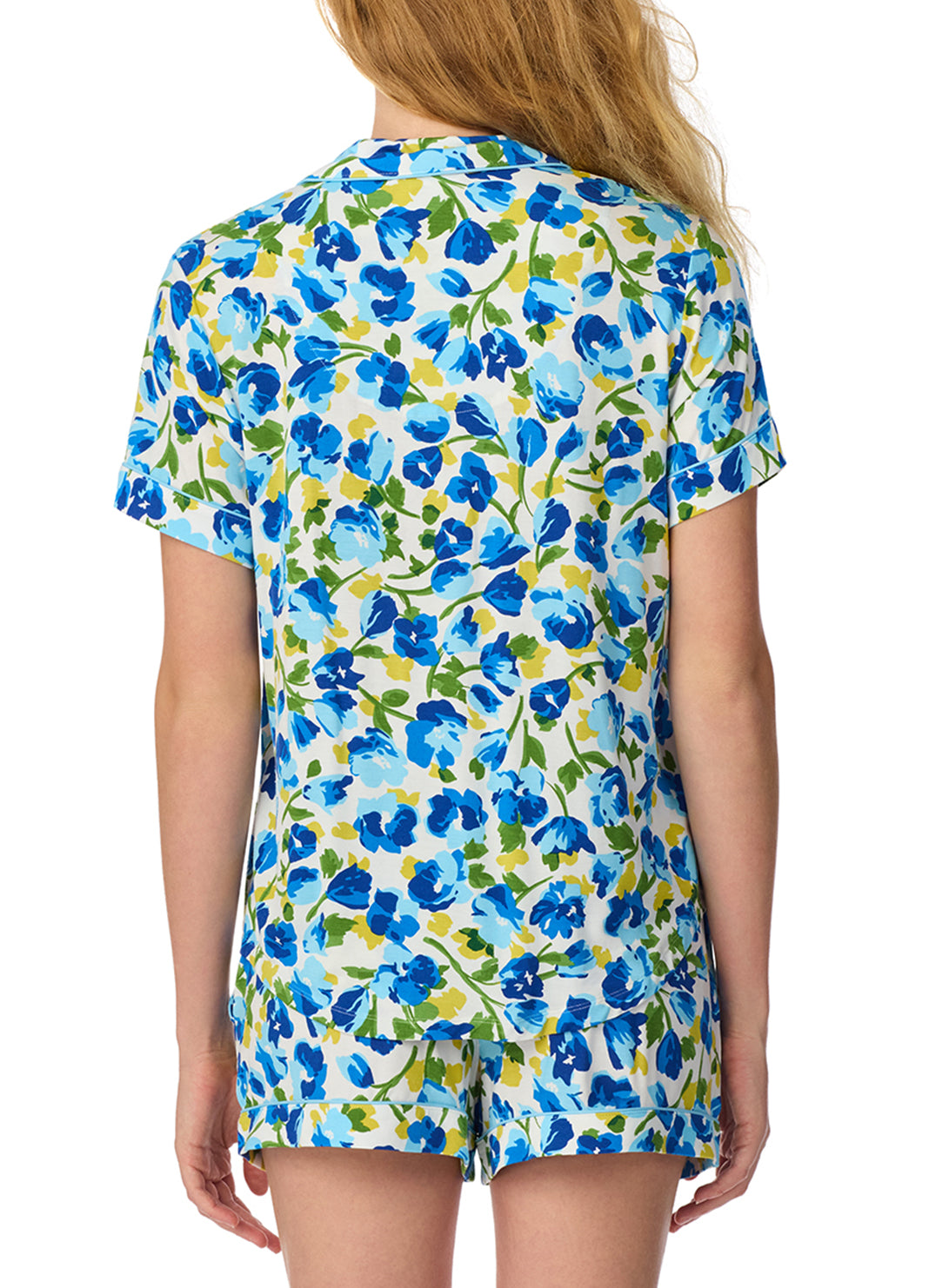 Blooming Garden White Short PJ Set