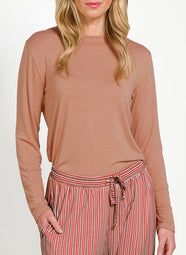 Melee Pink Tom Long Sleeve Top