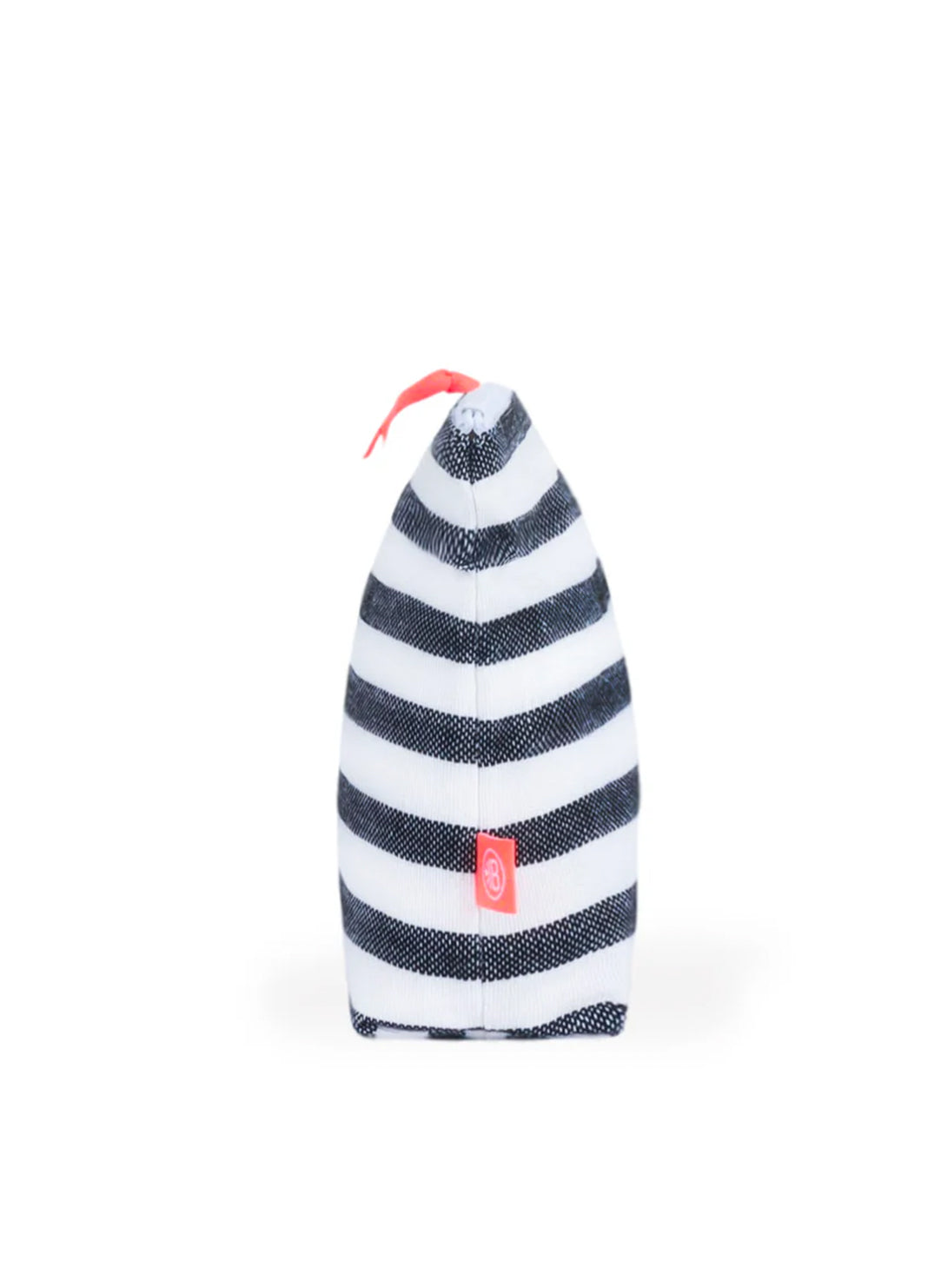 El Leopoldo Black Stripe Medium Clutch Bag