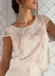 Bellissime Amour Ecru Nacre Top