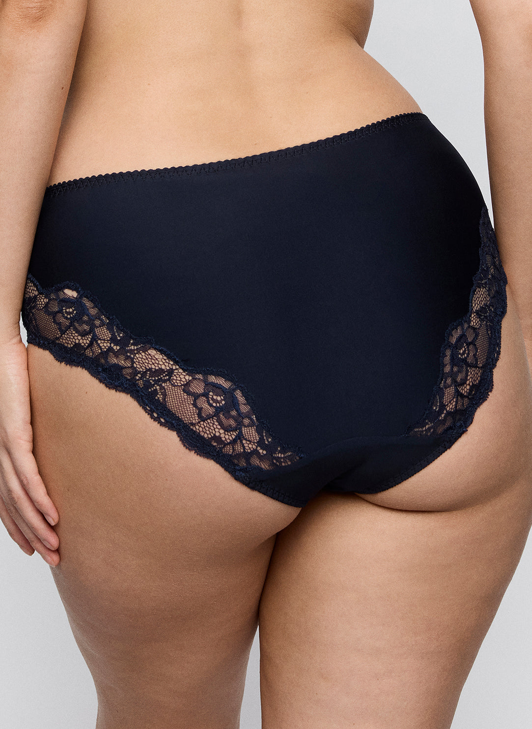 Madison Velvet Blue Full Briefs