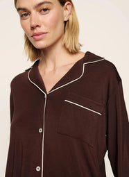 Gisele Chocolate Pajama Set