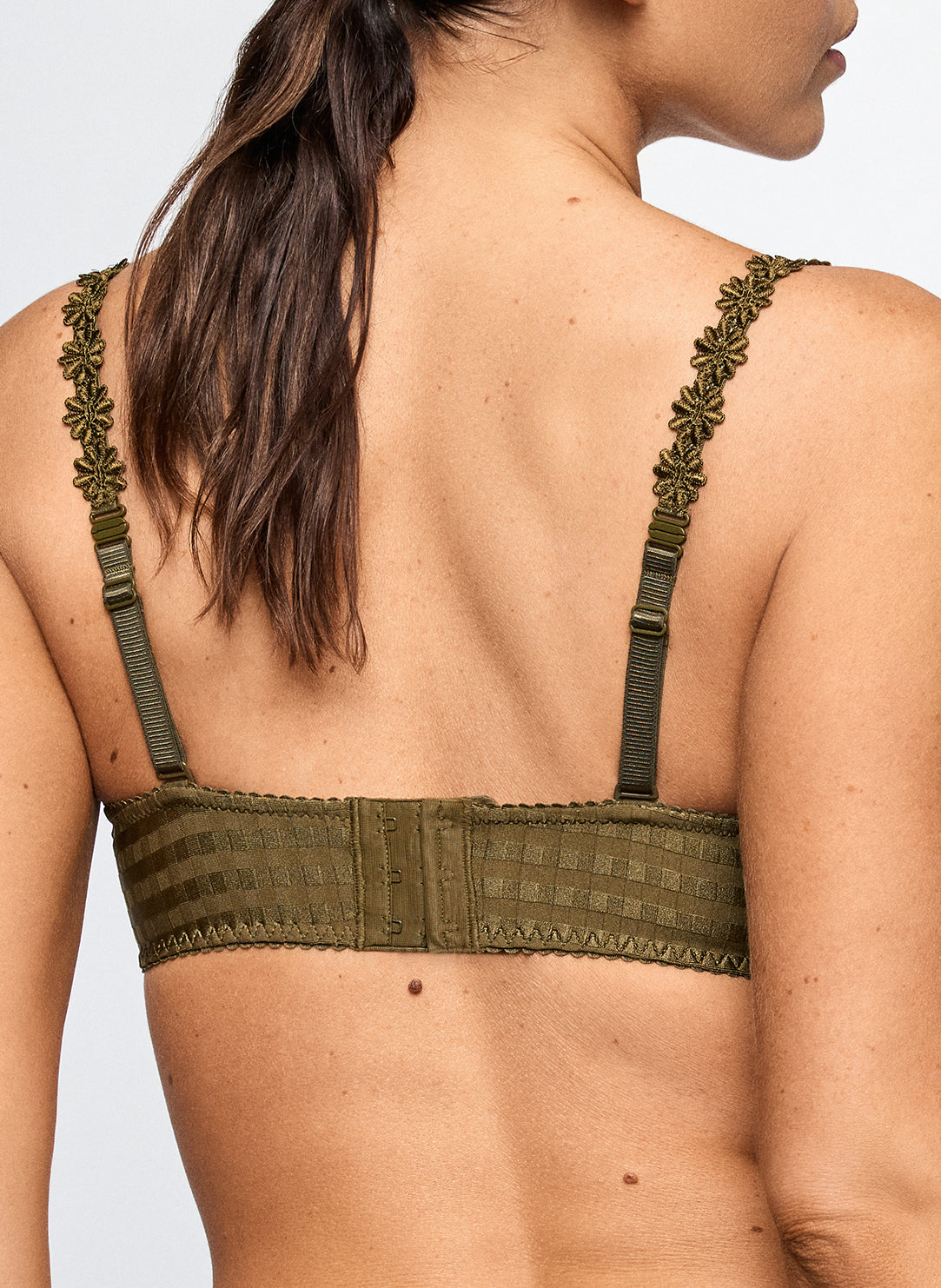 Avero Olive Padded Balcony Bra