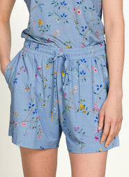 Delhi Dreams Blue Bob Short