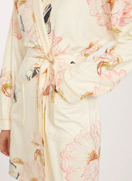 Florenza Ivory Short Robe