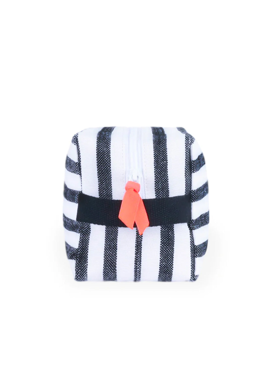 El Leopoldo Black Stripe Small Rectangular Clutch Bag