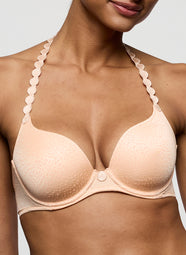 Tom Peach Whisper Padded Bra Heartshape
