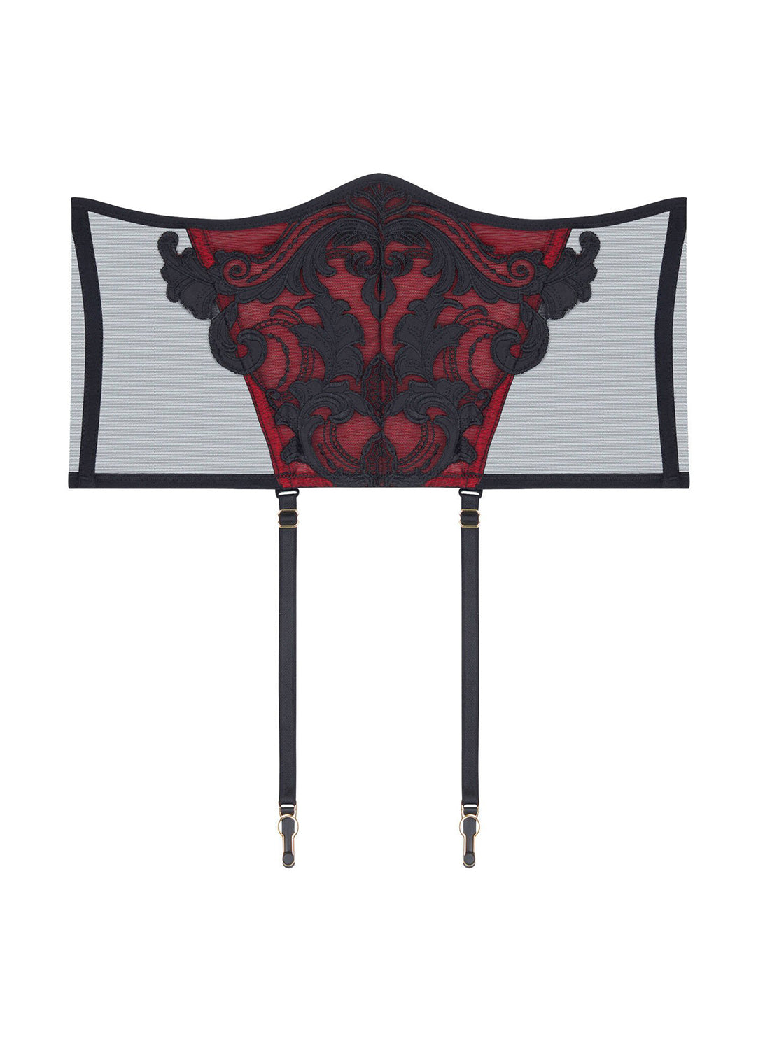 Bellissime Inconnue Ombre Rouge Waist Cincher
