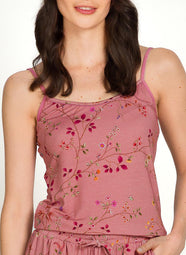 Delhi Dreams Pink Selena Camisole