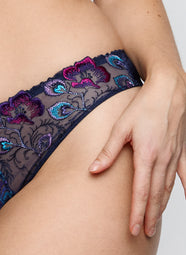 San Angel Water Blue Thong