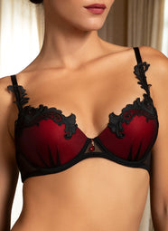 Bellissime Inconnue Ombre Rouge Contour Bra