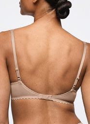 Jane Sand Padded Balcony Bra