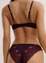 Eloge Du Desir Deep Berry Italian Bikini