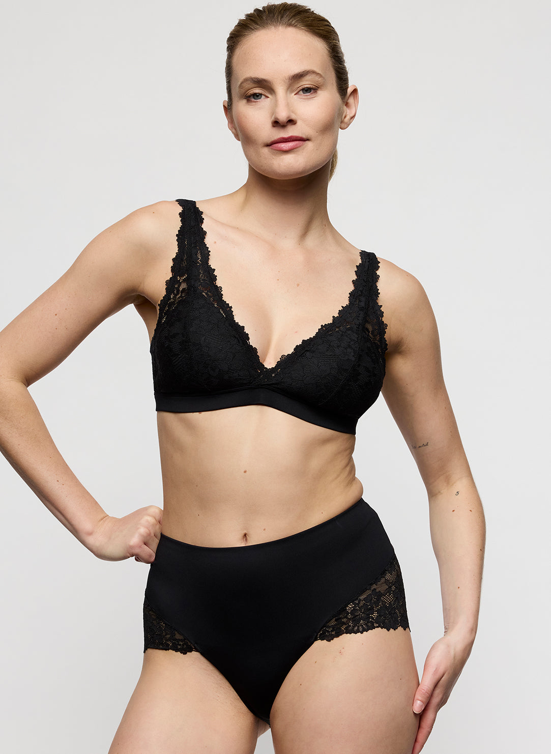 Soft Studio Black Padded Bralette