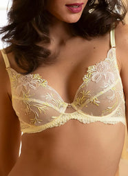 Frisson D'Or Or Rose Triangle Bra