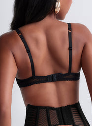 Vibes Black Demi Cup Bra