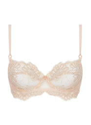 Elegance Artist Beige Aura Demi Cup Bra