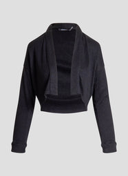 Lightweight Knit Black Bolero