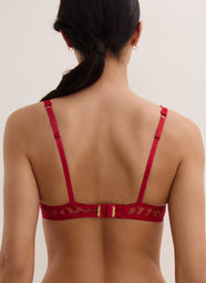 Crazy In Love Red Delight Demi Cup Bra