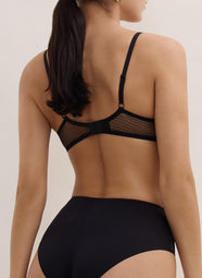 Hidden Treasure Black Full Cup Bra