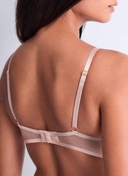 Cosmic Romance Sand Rose Triangle Contour Bra