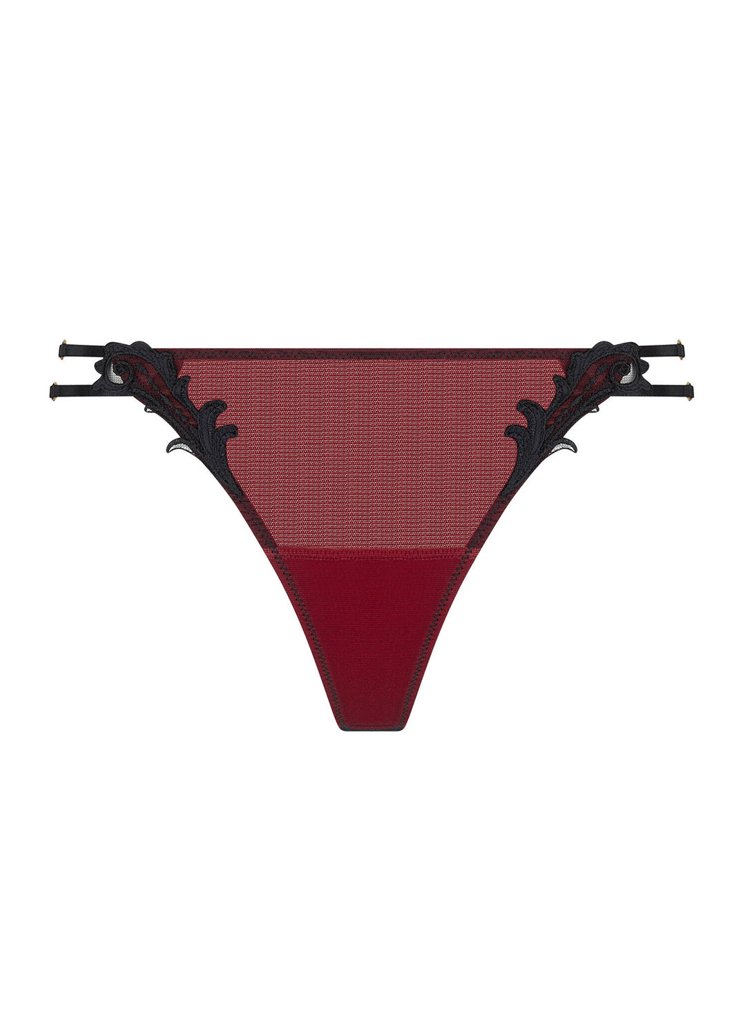 Bellissime Inconnue Ombre Rouge String Thong