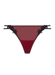 Bellissime Inconnue Ombre Rouge String Thong