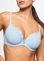 Cathia Tiny Vichy Padded Bra Heartshape