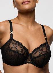 Naica Black Full Cup Bra
