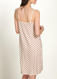 Jaipur Flower White Pink Diezel Chemise