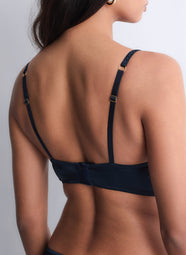 Satin Memories Deep Sea Bustier Bra