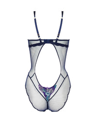 Deesse Desirs Mauve Desir Thong Bodysuit