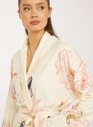 Florenza Ivory Short Robe
