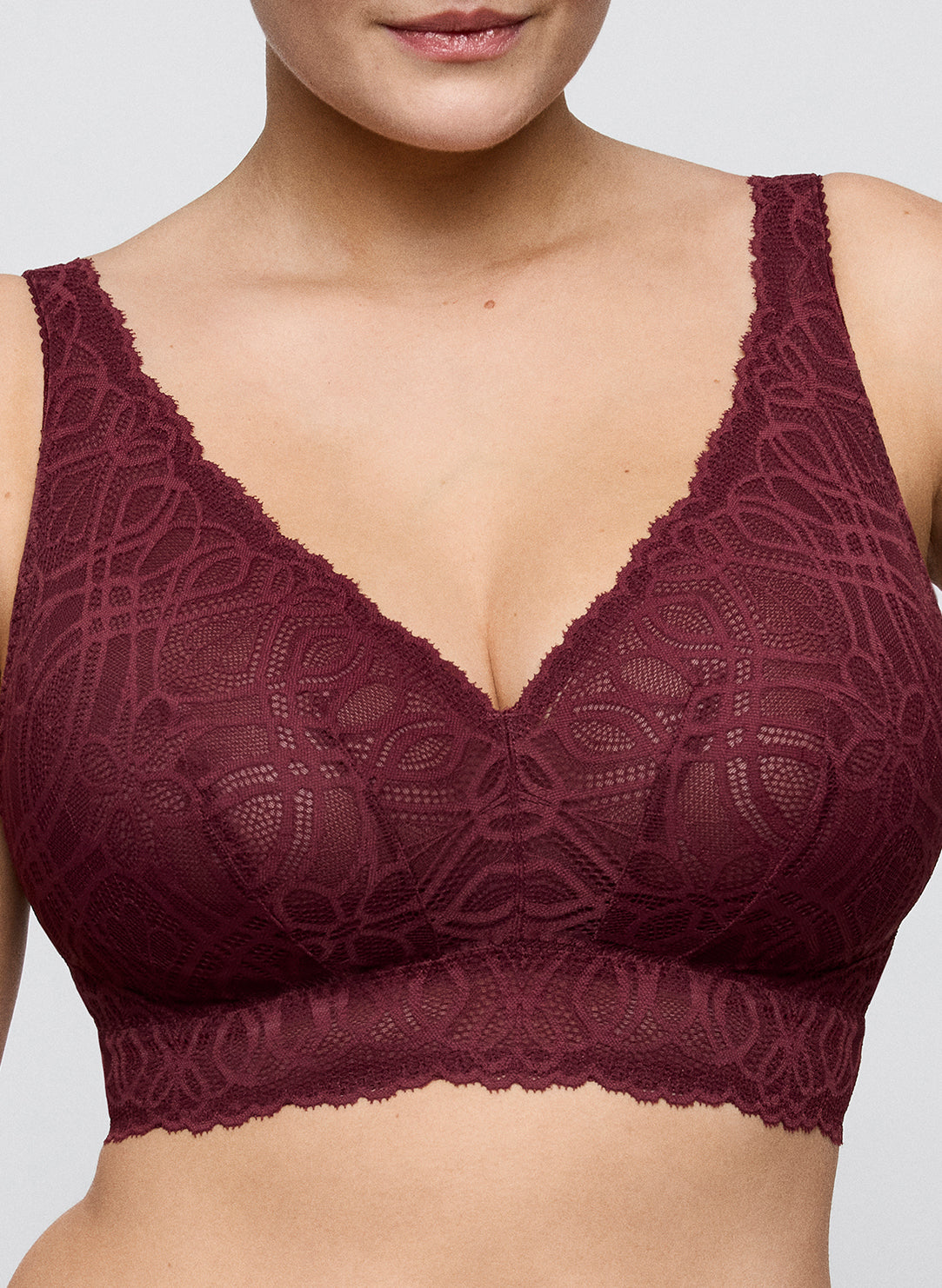 Salerno Evening Red Bralette